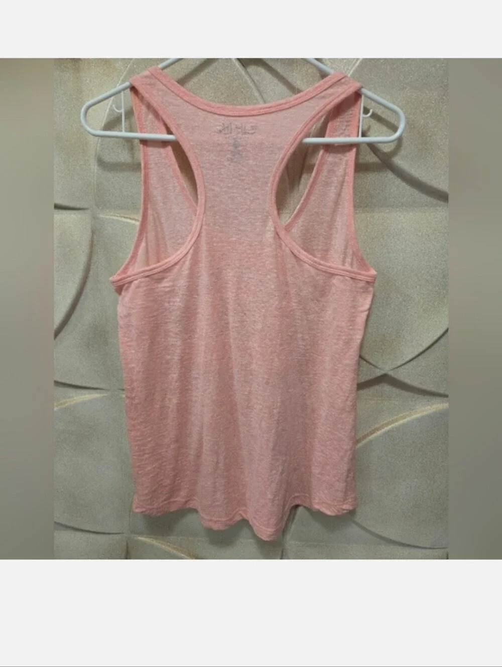 Salt Life Pink Tank with Black Palm Tree Graphic Size Medium NWOT